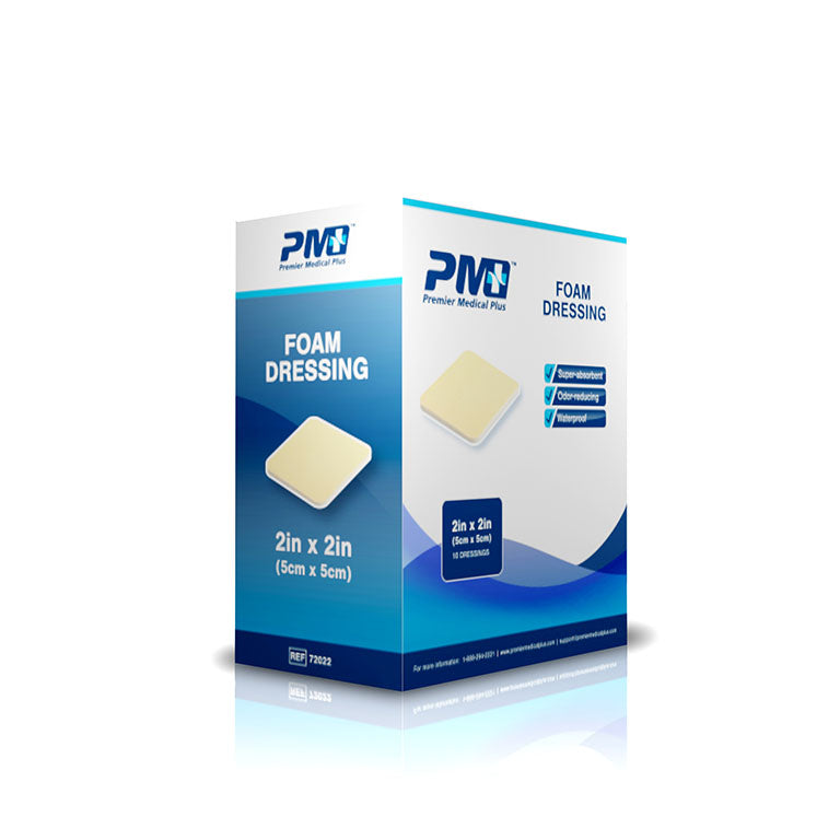 Premier Medical Plus™ Foam Dressing (2x2) BX/10