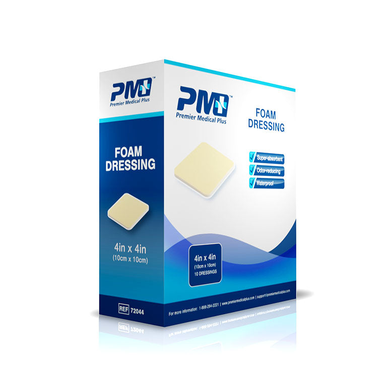 Premier Medical Plus™ Foam Dressing (4x4) BX/10
